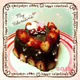 簡単！おいしく作れる★バレンタイン★チョコケーキ